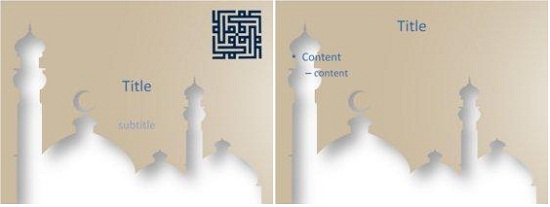 Mosque Silhouette Template Mosque Silhouette Template